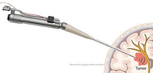 LEVICS - Tay dao siêu âm và dụng cụ cho phẫu thuật u não